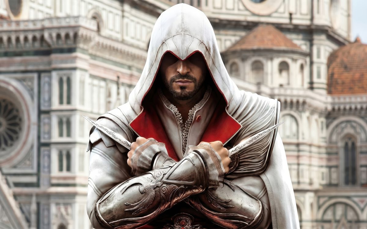 I am Ezio Auditore Android Tablet Wallpaper