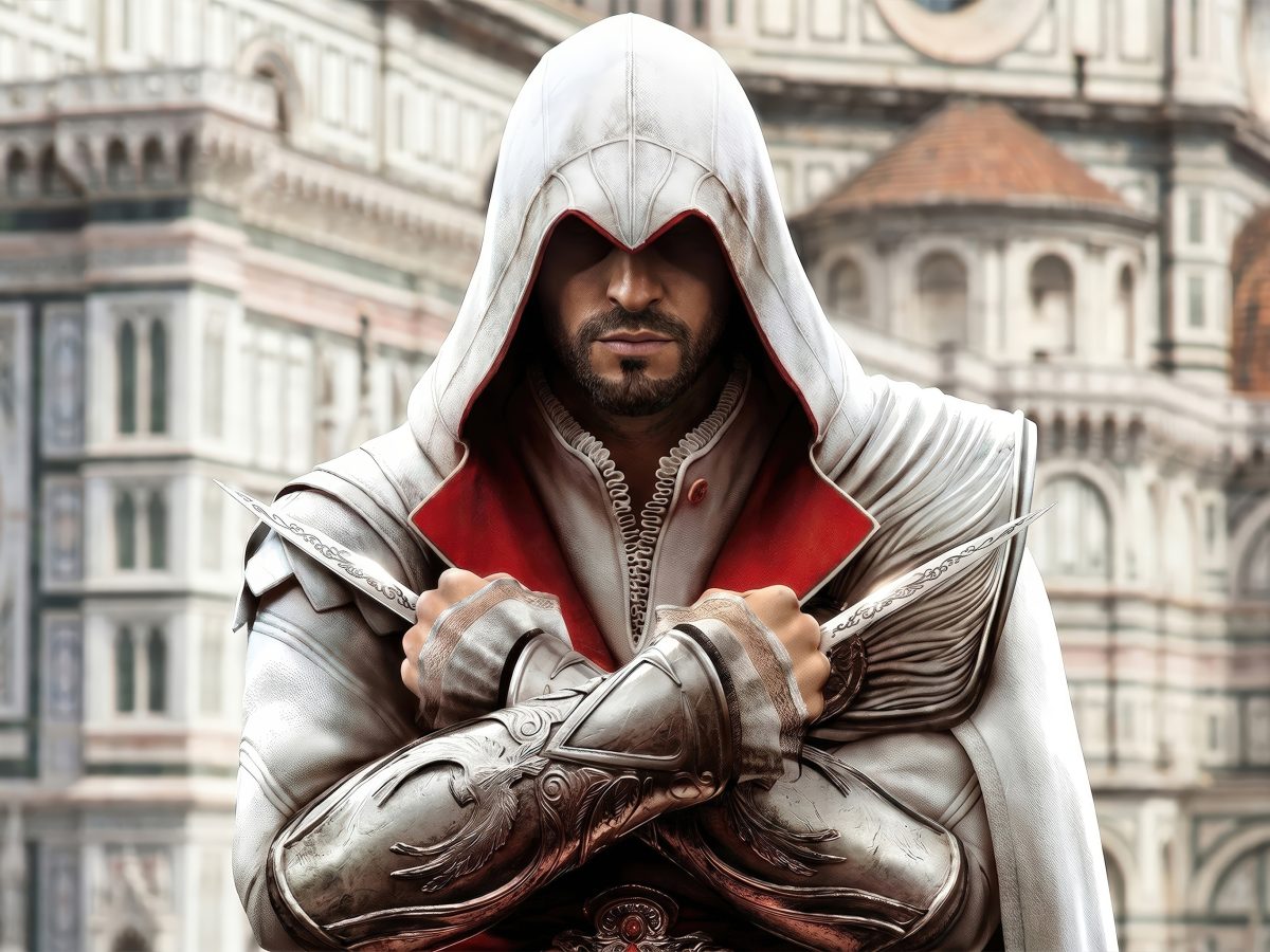 I am Ezio Auditore iPad Wallpaper